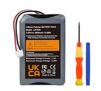 Tectra PS5 Controller Battery Replacement, 4000mAh LIP1708 Battery for Sony PlayStation 5 PS5 DualSense CFI-ZCT1W Wireless Controller