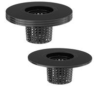 Tectsia Net Pots for Hydroponics 3 Pack, 30.5cm Wide Lip for 5 and 3.5 Gallon 15L 20LBucket Basket for Hydroponic Bucket and DWC System
