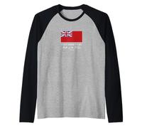 Tecumseh Flag Battle Thames Raglan Baseball Tee