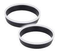 tecuro 2 x Wedge Seal Clamp Seal NW 32 mm with Retaining Ring for Siphon