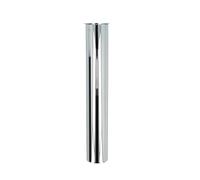 Tecuro Adjustment Tube Dip Tube 300 mm Chrome-Plated Brass for Drain Pipe Bottle Trap