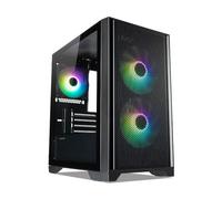 TECWARE NEO M2 TG ARGB Mini Tower Case Black mATX Case w/ 2 x 140mm &1 120mm Fans