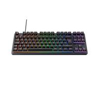 Tecware Phantom+ 80% TKL RGB Mechanical Gaming Keyboard with Wraith Brown Switches Black