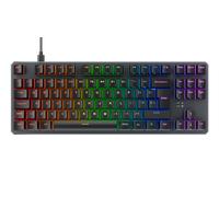Tecware Phantom+ 88-Key UK Layout RGB Mechanical Black Gaming Keyboard - Wraith Red Switch Linear 45G - TWKB-P88PZT-WRDUK