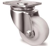 TECWERK 2000276080 Heavy Duty Swivel Castor Diameter 125 mm Load Capacity 700 kg Ku.Plate L100 x W85 mm