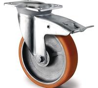 TECWERK Heavy Duty Castor Wheel Diameter 160 mm Load Capacity 800 kg Total Lock G