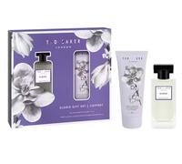 Ted B FLORET ELODIE Eau De Toilette 50ml & Body Lotion (100ml) Gift Set T Baker -Travel size duo