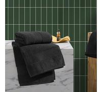 Ted Baker 2-Pack Hand Towel Set 100% Cotton Highly Absorbent 18 x 28 Black