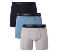 Ted Baker Men's Boxer Briefs 3-Pack Cotton Black/White/Grey L