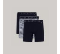 Ted Baker Mens 3-pack Cotton Boxer Briefs, Navy Ounslo/Palm Geo/Navy, M UK