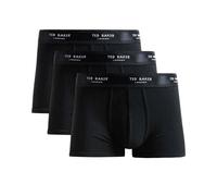 Ted Baker Mens Trunks, Cotton, 3-Pack, (TBB02), Black, S