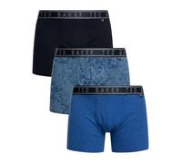Ted Baker Mens Three Pack Boxers Navy Treasure/Blue Mazarine/Blue S
