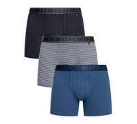 Ted Baker Men's 3 Pack Boxer Briefs, Blue