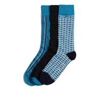 Ted Baker 3 Pack Cotton Socks UK ONE SIZE