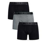 Ted Baker 3-Pack Geo Print Boxer Briefs, Black - L