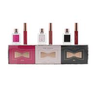 Ted Baker 3 x 9ml EDT & 3 x 3.8ml Lip Gloss Gift Set of Mia & Polly & Ella