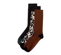Ted Baker 3Pk Becools Socks, Multi-colored, One Size