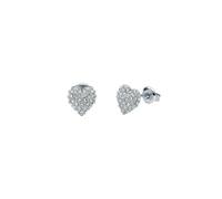 Ted Baker Adoraa Crystal Sweetheart Stud Earrings For Women (Silver/Crystal)