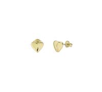Ted Baker Alyssa Abstract Heart Stud Earrings for Women (Gold)