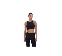 Ted Baker Aria Ruffle Yoga Bra In Black Black