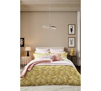 Ted Baker 'Baroque Weave' Cotton Duvet Cover Set in Gold | Size: Double