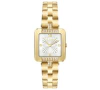Ted Baker Recycled Gold Crystal Square Bracelet Watch - Gold