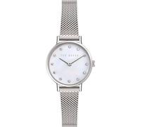 Ted Baker Bkpstf406 Classic Chic 28Mm Quartz Watch In Silver Silver