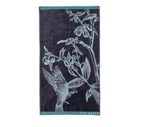 'Botanical Birds' Cotton Towel Ted Baker Navy Bath Towel