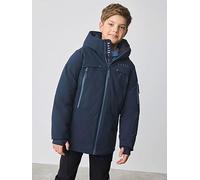 Ted Baker Boys Hybrid Parka Coat, Navy, Size Age: 2-3 Years Navy