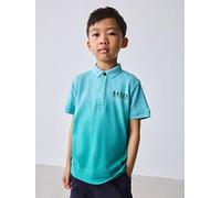 Ted Baker Boys Ombre Polo Shirt, Blue, Size 4-5 Years Blue