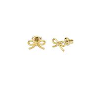 Ted Baker BROOKE: Gold-Tone Mini Metal Bow Stud Earring