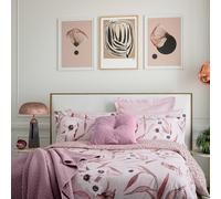 Ted Baker 'Cabana' Cotton Duvet Cover Set in Pink | Size: King Ted Baker Pink King