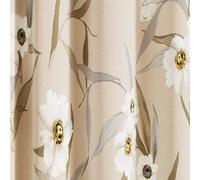 Ted Baker 'Cabana' Cotton Lined Curtains in Light Beige | Size: 168 cm width x 183 cm drop Ted Baker Light Beige 168 cm width x 183 cm drop