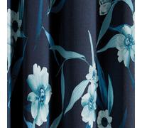 Ted Baker 'Cabana' Cotton Lined Curtains in Navy | Size: 168 cm width x 229 cm drop Ted Baker Navy 168 cm width x 229 cm drop