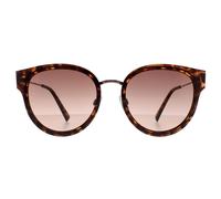 Ted Baker Cat Eye Havana Brown Gradient Tb1659 Ayala Sunglasses Brown One Size