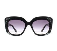 Ted Baker Women's Cat Eye Solid Black Flowers Grey Gradient TB1675 Hattie Ted Baker Black One Size