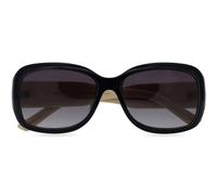 Ted Baker Charlotte Large Rectangular Frame Sunglasses BLACK