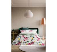 Ted Baker 'Citrus Bloom' Cotton Duvet Cover Set in Cream | Size: Super King Ted Baker Cream Super King