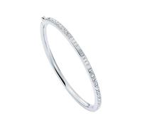 Ted Baker Claudia Crystal Narrow Hinged Bangle 6cm