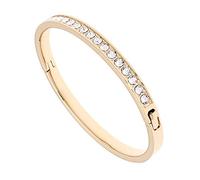 Ted Baker Clemara Hinge Crystal Bangle Bracelet For Women - Medium (Gold/Crystal)