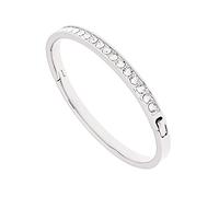 Ted Baker Bangle Bracelet Clemara Hinged Crystal Silver Tone – Women's M