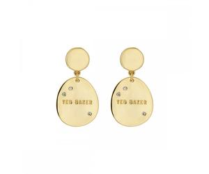 Ted Baker Corriee Constellation Coin Gold Tone Drop Earrings 1.5 x 2.8cm