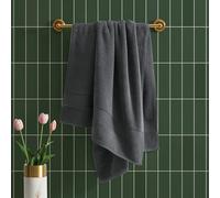Ted Baker Cotton Bath Towel Soft, Highly Absorbent, 30 x 56, Dark Grey 1 Pc