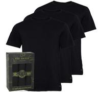 Ted Baker Mens Three Pack Crew Neck T-Shirts Black L