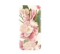 Ted Baker Cream Flower Placement Mirror Folio Phone Case for iPhone 17 Air Gold Shell