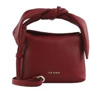 Ted Baker cross body bag handbag Niyal Soft Knot Bow Leather Crossbody Bag Dk - Red dark red