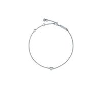 Ted Baker Silver Halle Mini Crystal Heart Bracelet - Silver