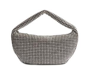 Ted Baker Crystiz Handbag 24.5 cm silver colored