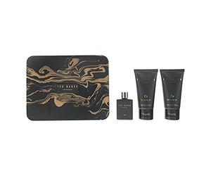 Ted Baker Cu 3 Piece Gift Set: Eau De Toilette 12.5ml - Body Wash 50ml - Aftershave Balm 50ml