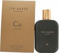Ted Baker Tonics Cu Copper EDT, bright and intense fragrance, grapefruit and bergamont top notes with patchouli, cedar and musk base notes, 100ml